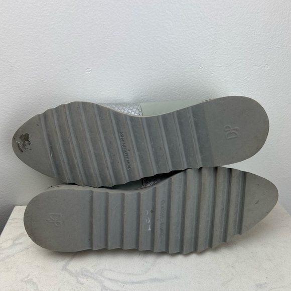 DONALD J. PLINER BALI MO Snakeskin Embossed Metallic Front Slip On Loafers - Picture 12 of 14